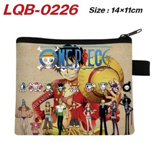 Porte-monnaie PVC chapeau de paille Luffy One Piece