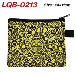 Porte-monnaie jaune Trafalgar Law 14x11 cm One Piece