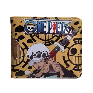 Portefeuille Trafalgar Law Jolly Roger Heart Pirates One Piece