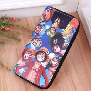 Portefeuille long équipage Chapeau de Paille 20 x 10 cm PU polyester One Piece
