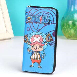 Portefeuille long simili cuir zippé Tony Tony Chopper One Piece face avant