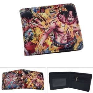 Portefeuille One Piece Luffy et Ace design fraternité