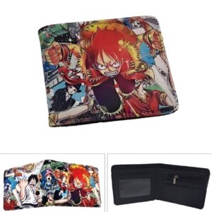 Portefeuille Luffy design manga One Piece cuir synthétique