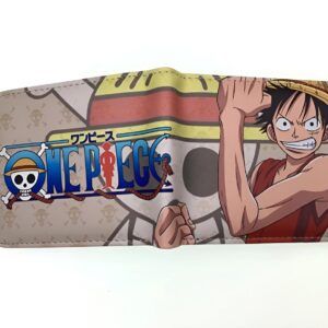 Portefeuille Luffy Muscle posture de combat, illustration manga