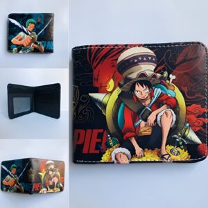 Portefeuille Luffy au trone Roi des Pirates One Piece