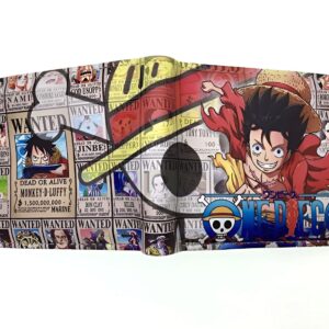 Portefeuille Luffy avis de recherche Marine 11x9 cm