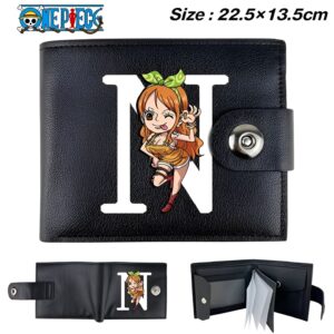 Portefeuille pliable Nami navigatrice simili cuir One Piece