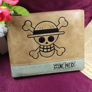 Portefeuille drapeau Mugiwara One Piece PU compact
