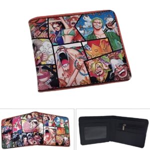 Portefeuille Équipage Chapeau de Paille design One Piece Mugiwara