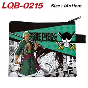 Portemonnaie Zoro PVC 14 cm visuel épéiste trois sabres One Piece