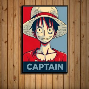 Poster affiche Monkey D. Luffy Capitaine One Piece