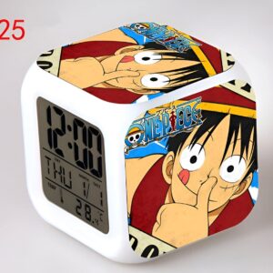 Réveil LED One Piece équipage Mugiwara design aventure