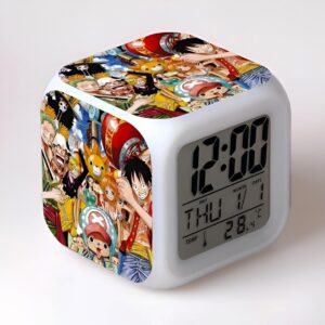 Réveil digital équipage Mugiwara One Piece