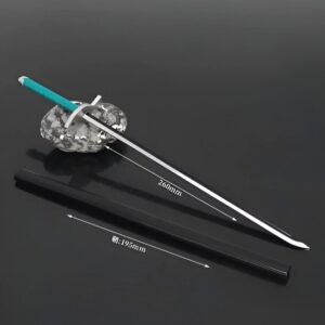 Sabre katana Charlotte Amande en métal, 108 cm, réplique pour cosplay Big Mom Pirates One Piece