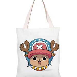Sac cabas avec illustration Chopper chibi, design adorable One Piece