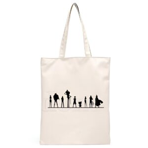 Sac cabas One Piece design Nakama en cuir végan