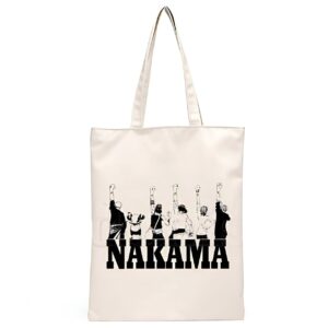 Sac cabas One Piece Nakama Alabasta design toile coton équipage