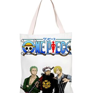 Sac cabas One Piece canvas Sanji Zoro Law