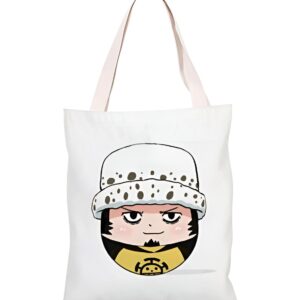 Sac cabas fan art Trafalgar Law Heart Pirates canvas One Piece