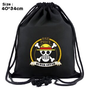Sac à cordon avec logo One Piece 40x34cm