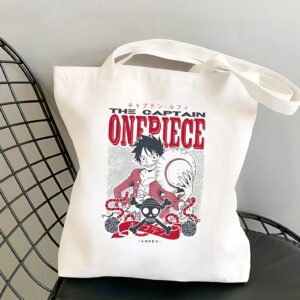 Sac coton Luffy capitaine Chapeau de Paille One Piece