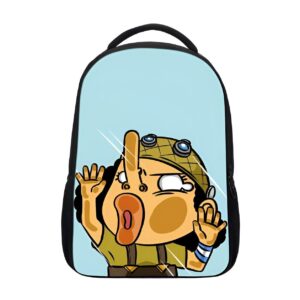 Sac à dos école Usopp Chibi One Piece style