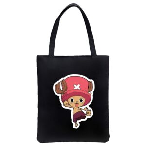 Sac fourre-tout Chopper en cuir végan 40x35 cm inspiré One Piece