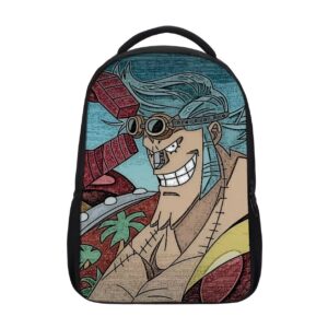 Sac à dos Franky One Piece cyborg charpentier design mécanique coloré