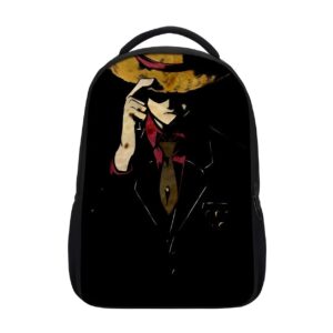 Sac à dos One Piece style Mugiwara Mafia en nylon cuir végan