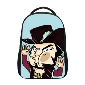 Sac à dos chibi Dracule Mihawk design One Piece polyester