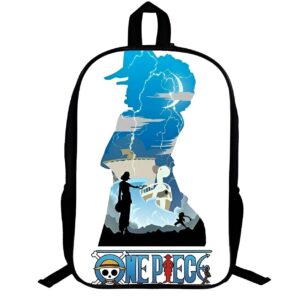 Sac à dos One Piece Usopp cuir végan design avec bretelles réglables