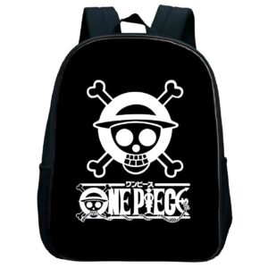 Sac à dos One Piece Jolly Roger Luffy cuir végan
