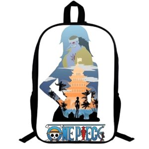 Sac à dos One Piece arc East Blue avec illustration Nami et Arlong manga