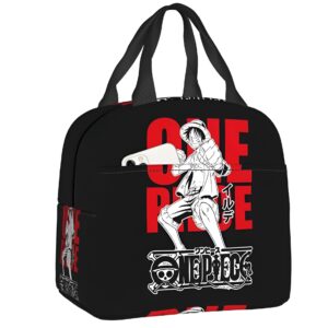 Sac repas isotherme Luffy polyester 22 x 20 x 13 cm One Piece