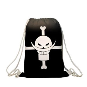 Sac de sport Jolly Roger Barbe Blanche nylon 35L cordon One Piece