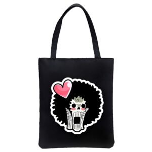 Tote bag Brook Soul King en cuir végan inspiré One Piece