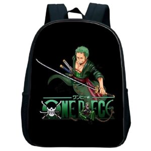 Sac à dos avec design Roronoa Zoro, maître d'épée équipage Mugiwara One Piece