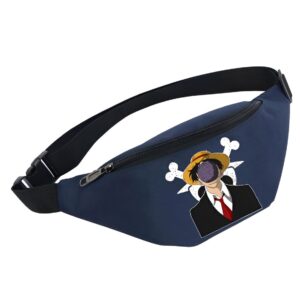 Sacoche banane Gomu Gomu Luffy One Piece en tissu Oxford