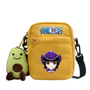 Sacoche bandoulière Nico Robin archéologue Mugiwara One Piece polyester avocat compact