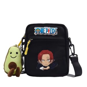 Sacoche bandoulière Shanks le Roux Yonko One Piece polyester compact avocat