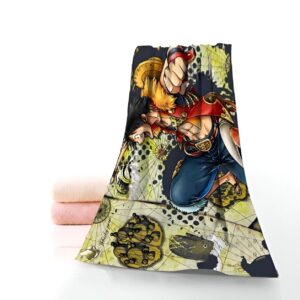 Serviette de plage Luffy design Chapeau de Paille One Piece 70x140cm