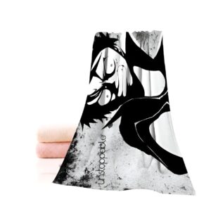 Serviette plage Luffy One Piece design énergique dynamique aventure Mugiwara