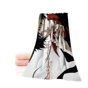 Serviette de plage 35x75 cm avec Luffy Chapeau de Paille One Piece