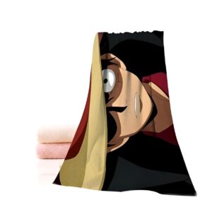 Serviette One Piece Monkey D. Luffy Volonté du D. impression vibrante