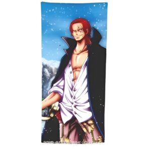 Serviette de plage coton motifs Shanks le Roux One Piece