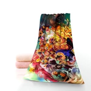 Serviette de plage One Piece avec motif Grande Piraterie représentant l'univers aventureux