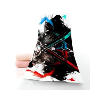 Serviette de plage One Piece Roronoa Zoro épéiste trois sabres
