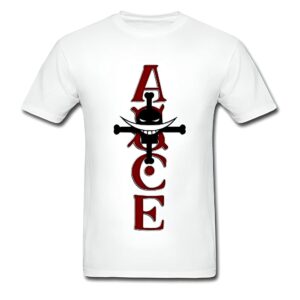 T-shirt Ace et Barbe Blanche One Piece Whitebeard Pirates