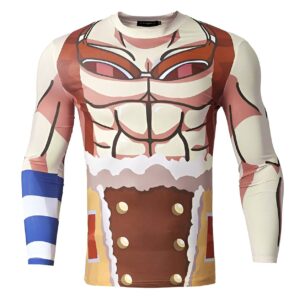 T-shirt compression Usopp manches longues sniper équipage