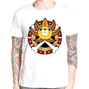 T-shirt coton Thousand Sunny One Piece - motif bateau équipage Mugiwara